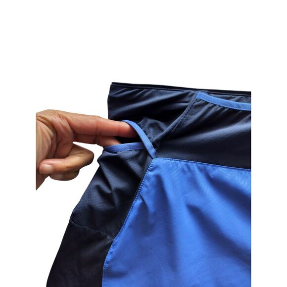 Patagonia Women's Strider Pro Short 2.5" Lightweight Blue Shorts Size L - Picture 4 of 14